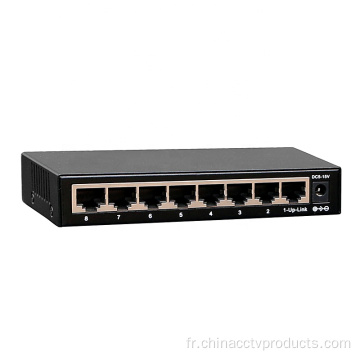 Interrupteur réseau Ethernet OEM de 8 ports 100 Mbps (SW08FE)